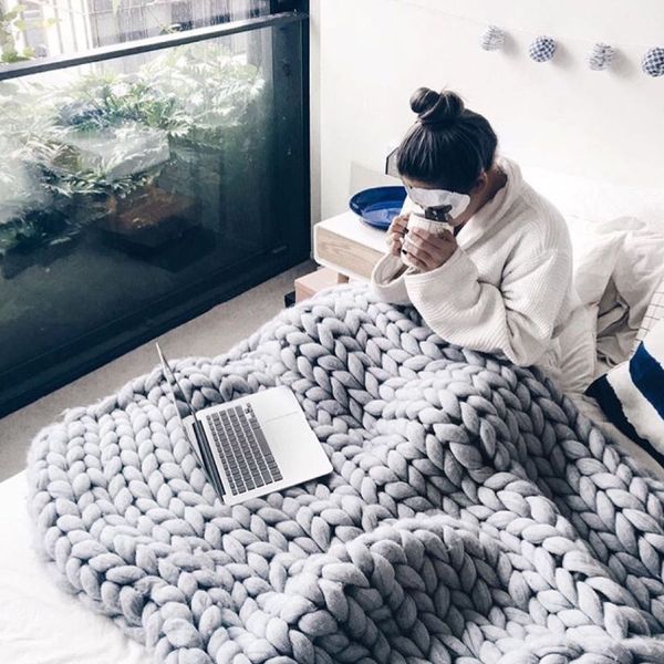 

woollen blanket sofa blanket household home sofa 4 size comfortable