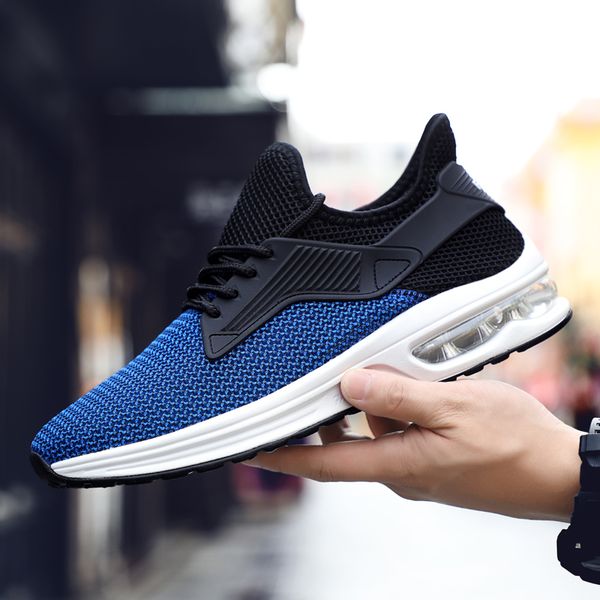 

new arrival new 2020 new lace up casual shoes men breathable stretch men flats comfortable sneakers men running shoes