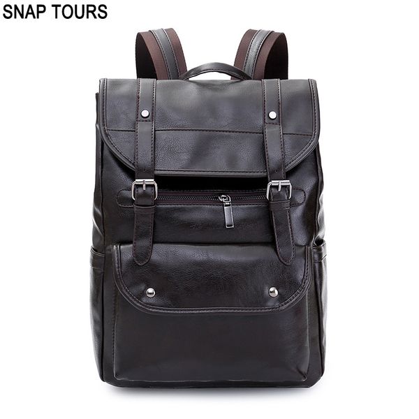 

snap tours 2018 lapportfolio goods for school satchel leather backpack men luxury sport male trip backpack for teens bagpack