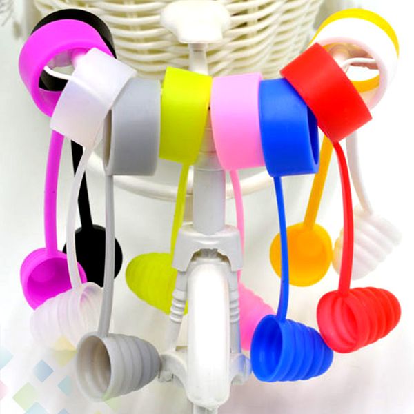 

Silicone Caps Ecig Universal Dust Cap Vape Band For Atomizers Tank RDA RTA Dustproof Resistance Caps Drip Tips Cover DHL Free