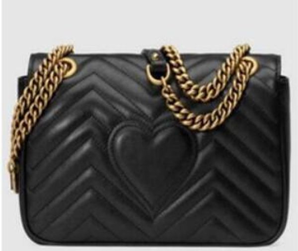 

Hot Marmont Shoulder Bags Women Luxury Chain Crossbody Bag Handbags Famous Designer Purse High Quality Female Message Bag