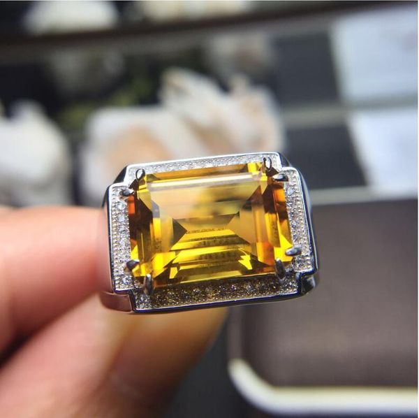 bague homme pierre citrine bague homme pierre citrine