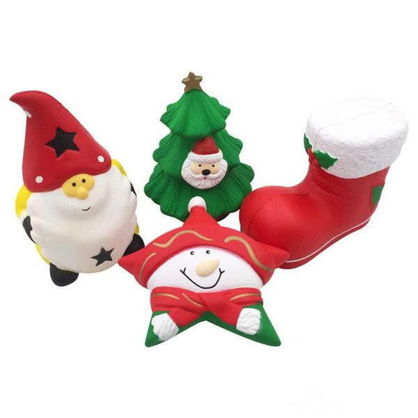 Acquista Stili Di Natale Kawaii Squishy A Aumento Lento Allingrosso Calze Di Babbo Natale Albero Di Natale Spremere Giocattoli Forniture Festival A 2 43 Dal Shelly Store Dhgate Com