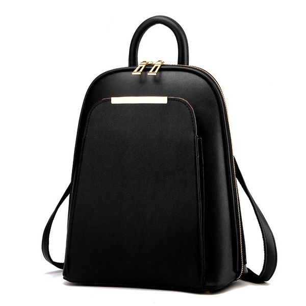 

луодун 2018 новая мода авангардная г-жа рюкзак рюкзак кожаная сумка г-жа плечо мешок отдыха путешествия