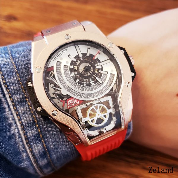 

new relogio masculino mens watches Luxury dress designer fashion Black Dial Calendar gold Bracelet Folding Clasp Master Male gifts couple