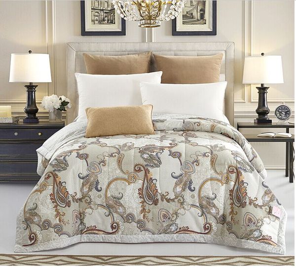 

grey stripes bedspread /1pcs cotton summer duvet quilt/150x200cm and 200x230cm cotton bed cover