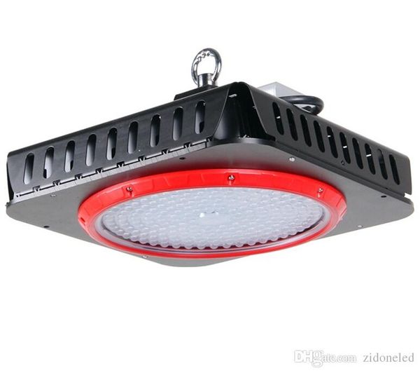 

high power 240w warehouse lighting square ufo led high bay lights osram led chip 100-110lm/w with meanwell led driver