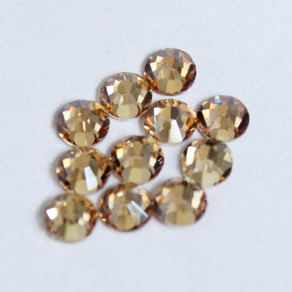 

1440 pcs/pack ss6 lt.col.z nail art decorations rhinestones for 3d charm glass flatback non ix diy nails decorations, Silver;gold