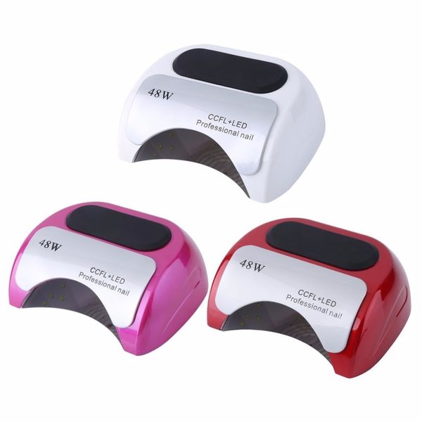 

48w auto-induction sensor led lamp nail quick dryer ultraviolet light timer nail care artifact ptherapy machine sale