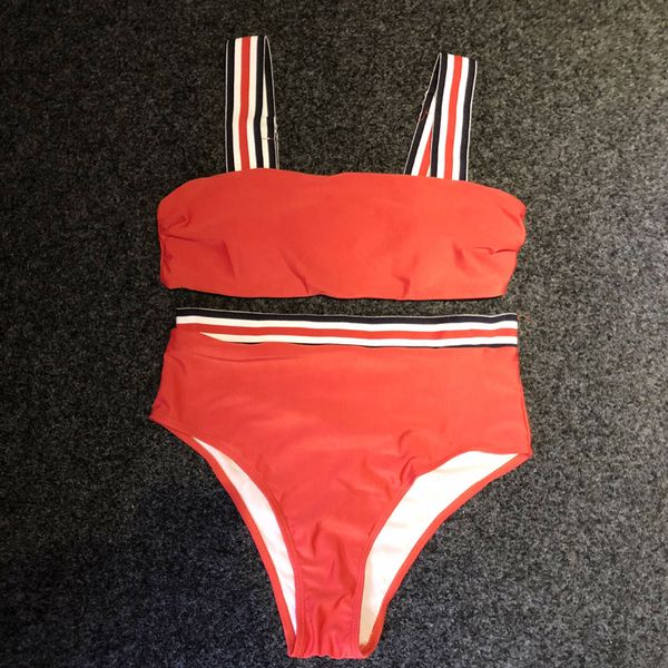 

2018 мода sexy бикини купальники для женщин высокой талией купальник бразильский бикини set женщина плавать одежда купальный костюм леди жел