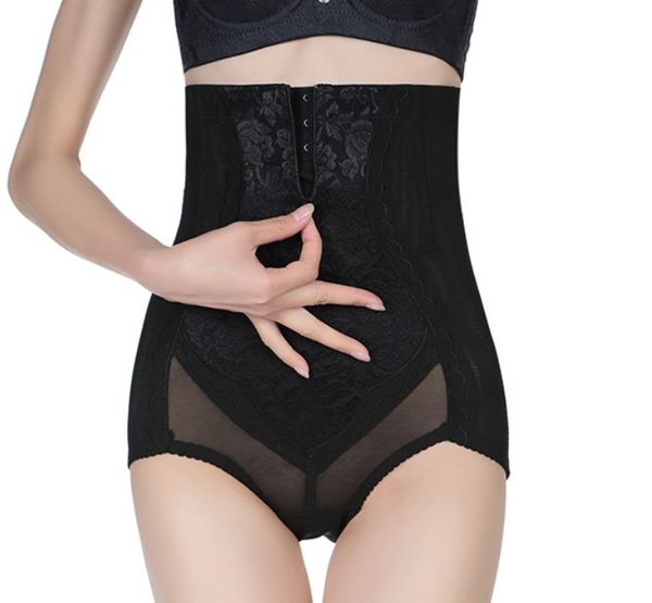 

briefs xl-5xl plus size women high waist slimming control panties abdomen belly shaper tummy trimmer butt lift zipper steel bones