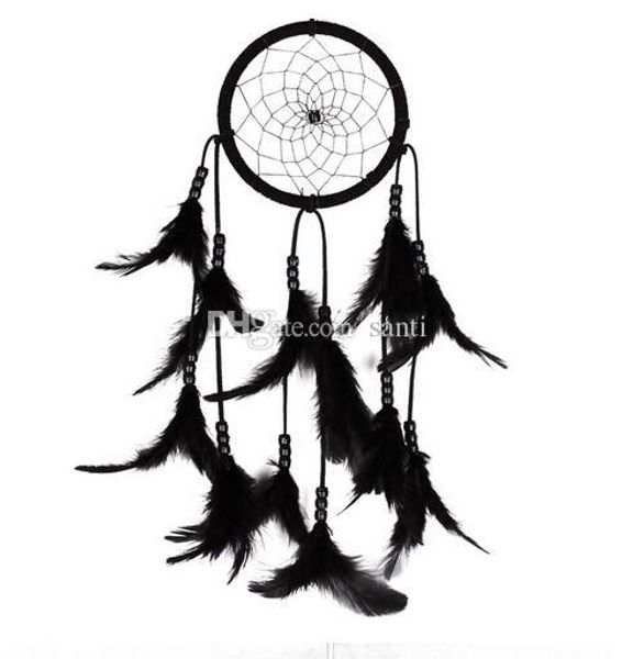 

50 см ручной индийский ловец снов net с перьями ветер куранты настенные dreamcatcher ремесло подарок