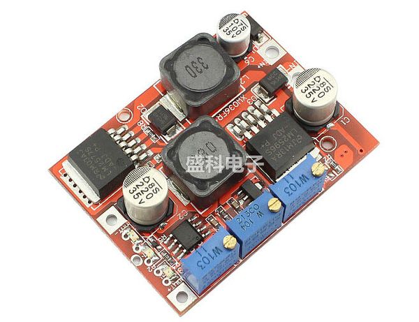 Freeshipping LM2596 LM2577 DC Auto Boost Buck Converter da 4-35 V a 1-25 V 5 V 12 V 19 V 24 V 4 A Step up / down Regolatore di tensione CC CV Ricarica