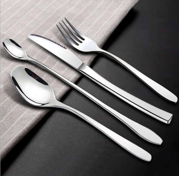 New Arrival Silver Dinnerware Set High Quality Stainless Steel ... New Arrival Silver Dinnerware Set High Quality Stainless Steel ...