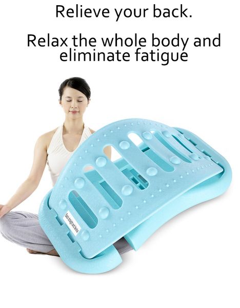 

stand yoga waist straightener back corrector supine board yoga brick