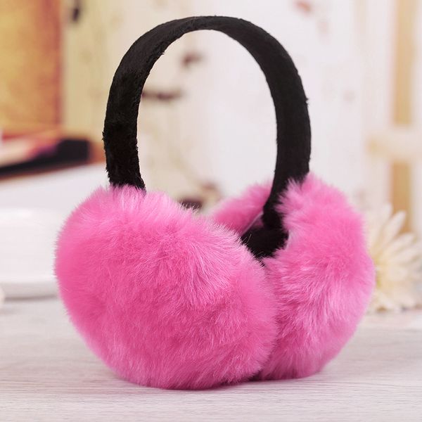 

new winter women men earmuffs lovers ear warmer imitation plush plain teenage earmuffs student girl ear muffs, Blue;gray