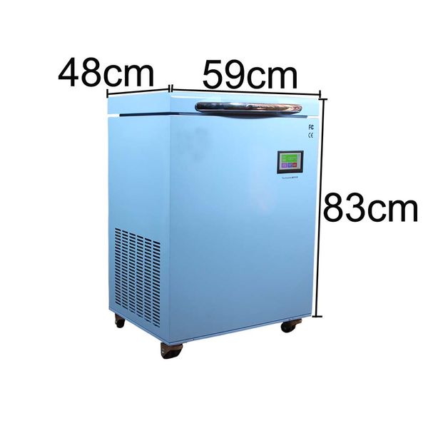 Máquina separadora de congelamento lcd com tela sensível ao toque de 190 graus para tela rachada s8 s8 edge s10 com substituição de moldura