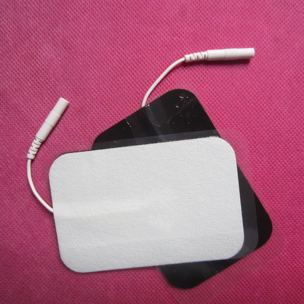 

new arrival 6*9cm 10pairs (20pcs/lot) self-stick tens pads electrode pads for ems body massage machine