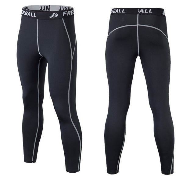 

mens running pants basketball tights compression running leggings sports trousers gym sports bottoms fitness bodybuilding pants, Black;blue