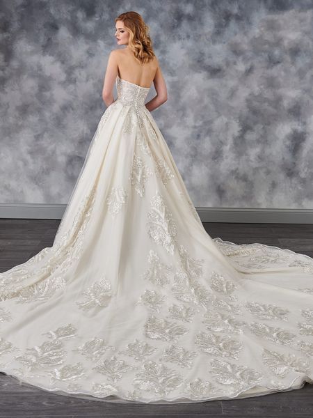 

luxury ivory sweetheart applique beads a-line wedding dresses bridal pageant dresses wedding attire dresses custom size 2-16 kf1021159, White