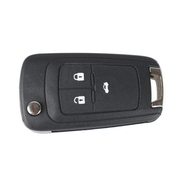 

3button flip key shell fit for car chevrolet remote key case fob replacement