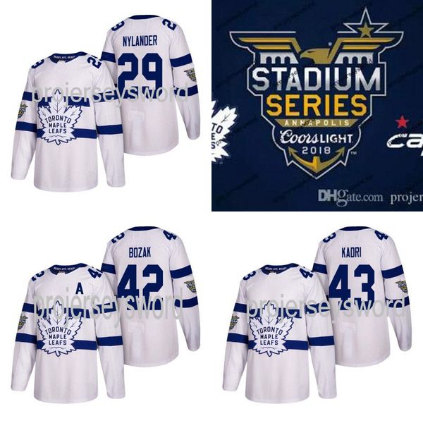 

#29 William Nylander Jersey Toronto Maple Leafs 2018 Stadium Series 12 Patrick Marleau 16 Mitch Marner 34 Auston Matthews 44 Morgan Rielly