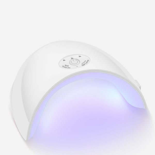

36w led uv lamp 12pcs led nail dryer for all nail gel polish manicure with timer button sensor art tools
