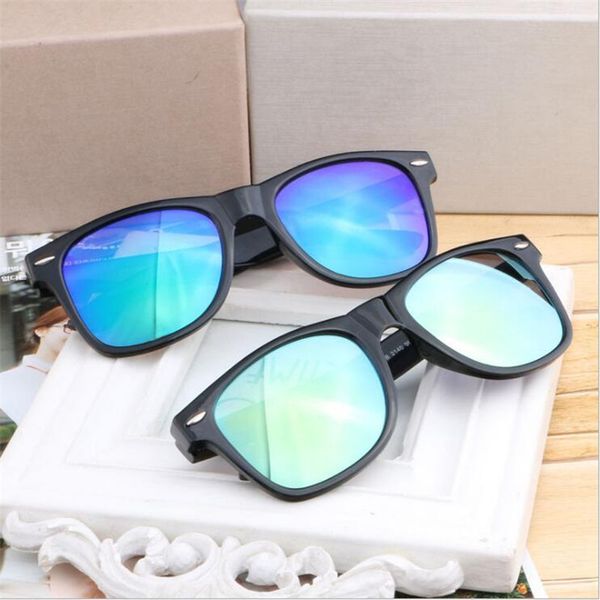 

2017 brand fashion black frame sunglasses men sunglasses women driving mirrors eyewear male sun glasses gafas oculos, White;black