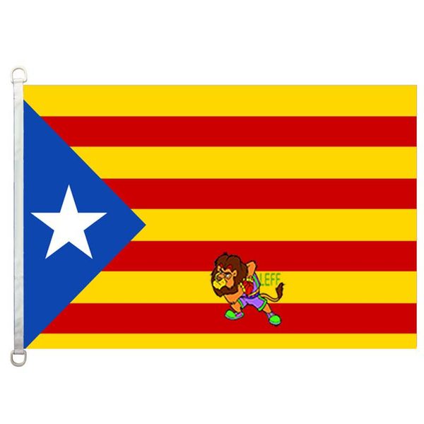 

estelada blava flag,90*150cm ,100% polyester, banner,digital printing