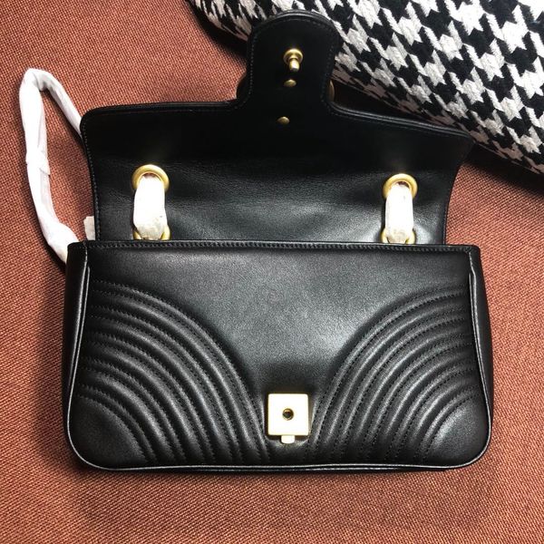 

high-end custom new classic handbags leather chain shoulder straps brand-name luxury designer fashion casual trend practical style