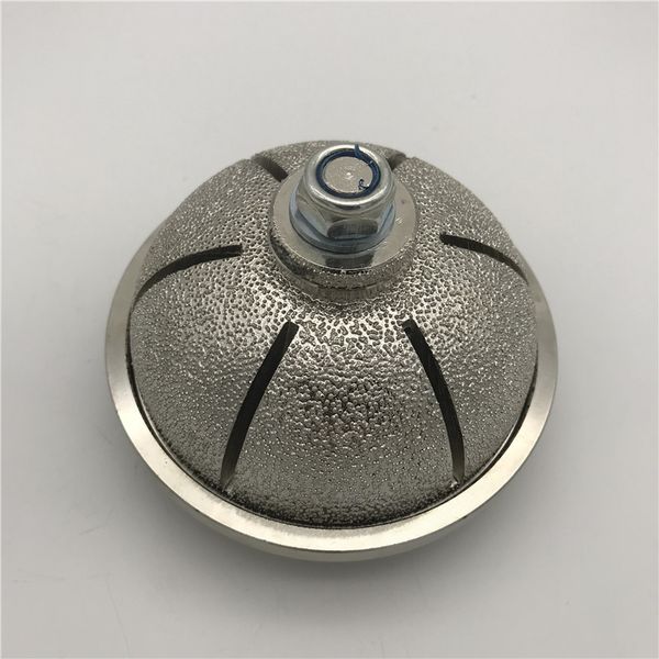 Вакуумный паяный L40 алмаз маршрутизатор бит профилированное колесо для мрамора известняка мягкий гранитный профиль режущие биты мокрые или сухие