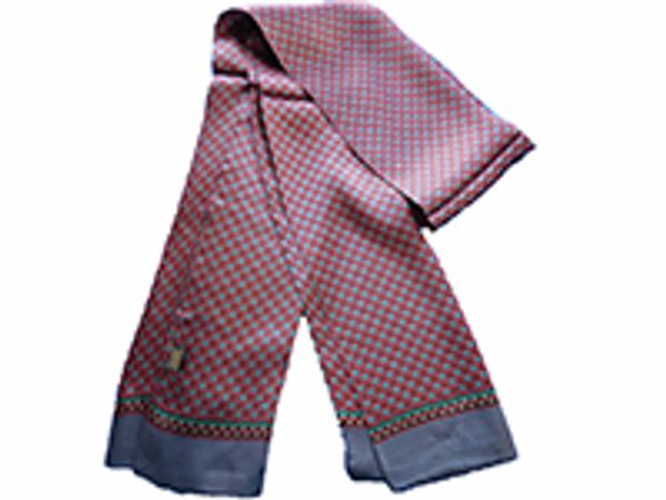 

men's winter print cravat real 100% pure silk double-sided long scarf fashion accessory male 7 colors, Blue;gray