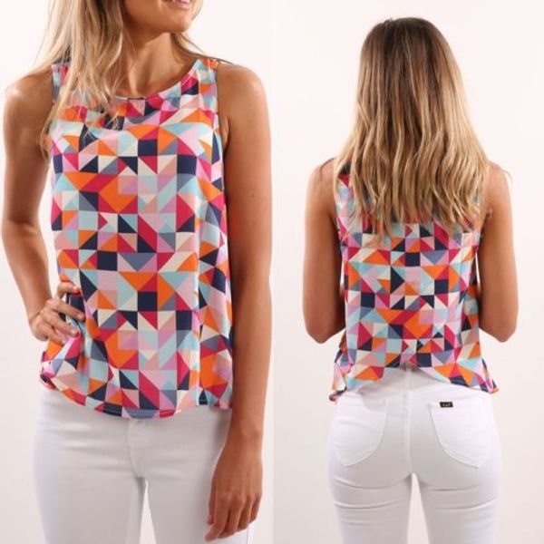

characteristic women tank summer vest sleeveless streetwear casual tank, White