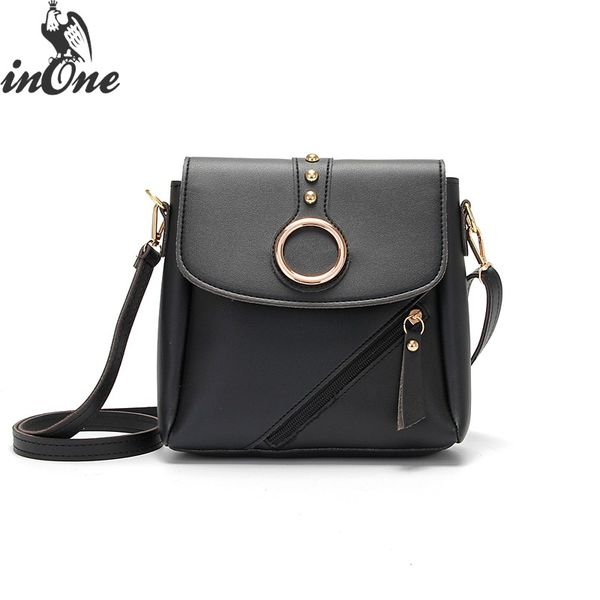 

inone 2018 ladies hand bags women flap messenger shoulder cell phone crossbody bags with front zipper pocket handbag purse