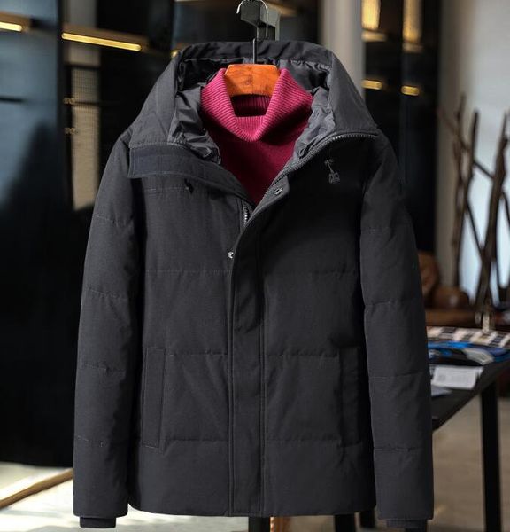 

Новый стиль мужчины зимние куртки CA пальто теплый пуховик открытый капюшоном муж
