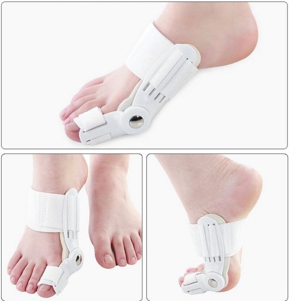 Dispositivo de joanete Hallux Valgus Pro Aparelho ortopédico Toe Correção Corretivo de Cuidados Com Os Pés Polegar Órteses Grande Osso LX1145