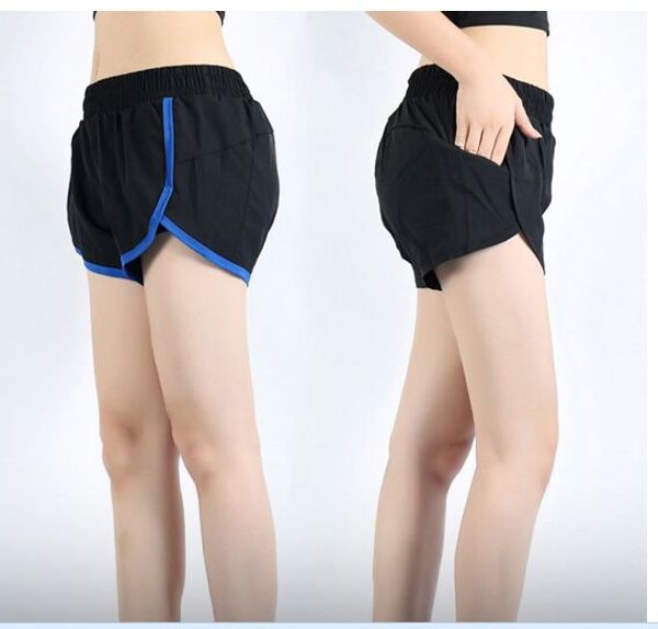 

fake two yoga shorts fitness sports running training zip pocket slim quick dry shorts 2052, White;red