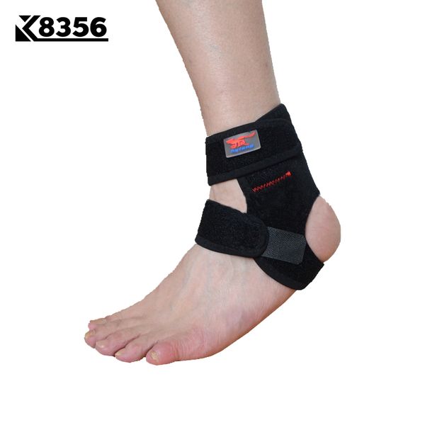 

k8356 adjustable ankle support breathable pad protection anti sprained ankles foot sports fitness protective gear 1pcs, Blue;black