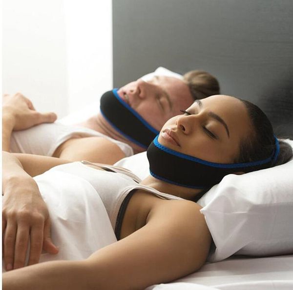 

neoprene anti snore chin strap ssnoring belt anti apnea jaw solution sleep device