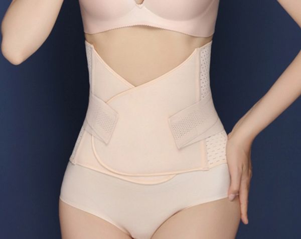 Pós-parto Envoltório Da Barriga Gravidez Recuperação Cinturão Corset Faixa Da Cintura Cinto, Recuperação Barriga / Cintura / Pelve Cinto Shaper Do Corpo Shapewear Pós-parto