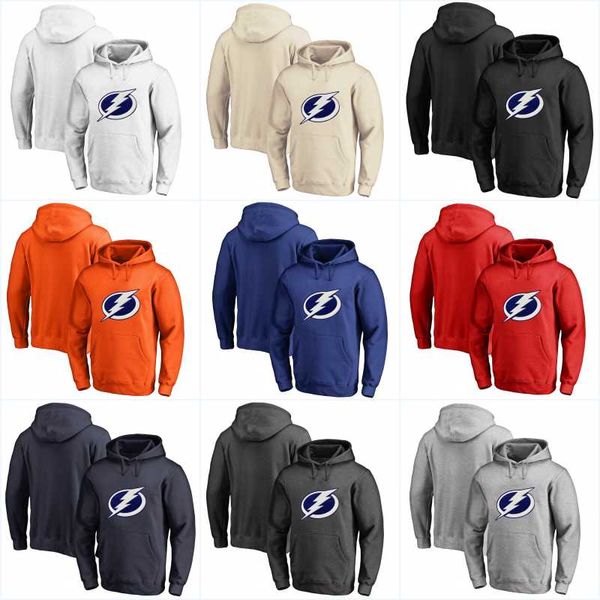 

Tampa Bay Lightning Hoodies Jerseys 100% Stitched Embroidery Logos Hockey Any Player or Number Stitch Sewn Hoodies Jerseys Sweatshirts