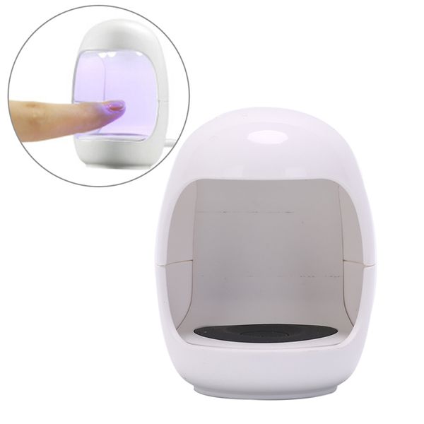 

new 3w mini usb uv nail gel curing lamp light nail gel polish dryer art machine pc &abs uv led lamp wholesale