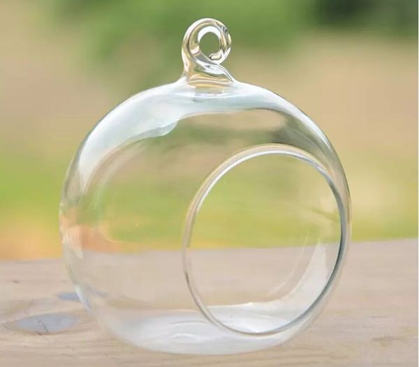 

8cm gla candle globe planter va e hanging tealight holder hanging candle holder for wedding candle tick garden home decor