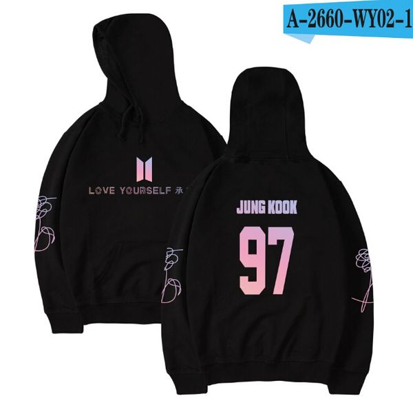 

Young Mens Fashion Hoodie Sweater Hip Hop Number Printing Male Outerwear