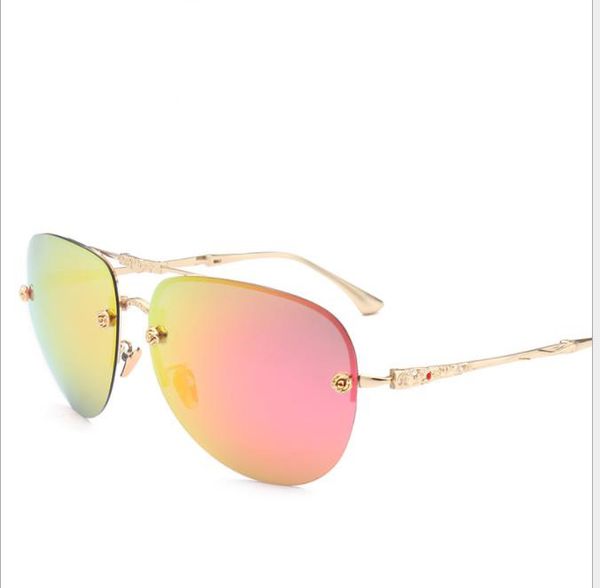 

carved point drill male female sunglasses, driving mirror, driver's mirror, folded polarized sunglasses, White;black