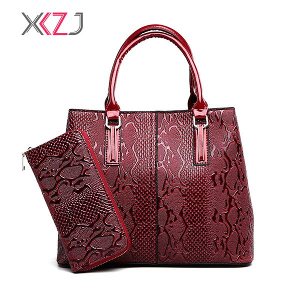 

fashion pu leather women bag ladies luxury snake shoulder bags designer handbags 2018 spring ladies tote bag
