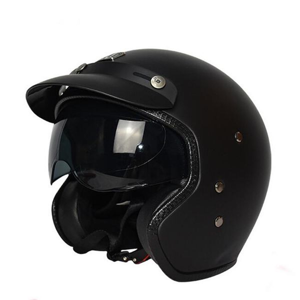 

universal motorcycle helmet light weight motorcycle helmet retro cold protection safe riding scooter headpiece with visor