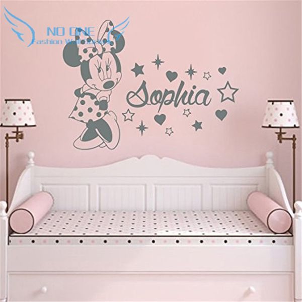 

creative custom kids name baby wall stickers for kids rooms home decoration wall stickers