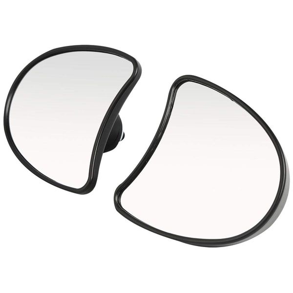 

черный зализа гора зеркала заднего вида для harley три глайд ультра классик 2014-18