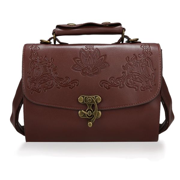 

2x women england retro crossbody handbag